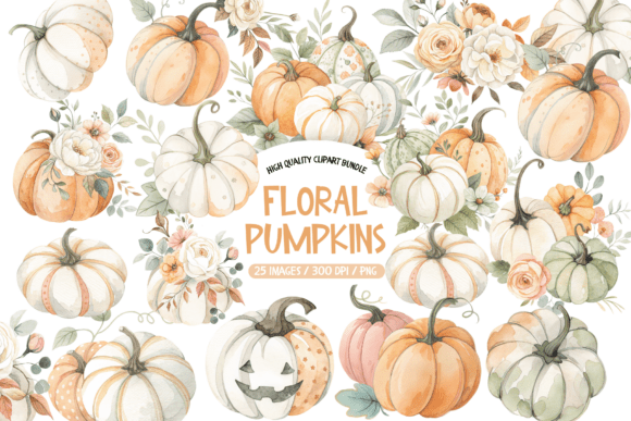 Download Autumn Florals Clipart - Florals Collection