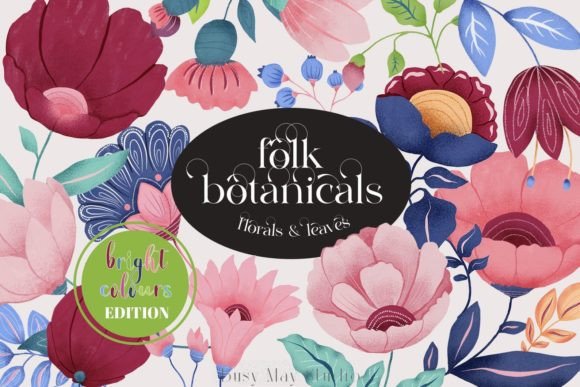 Download Summer Folk Florals Botanicals PNG - Florals Collection