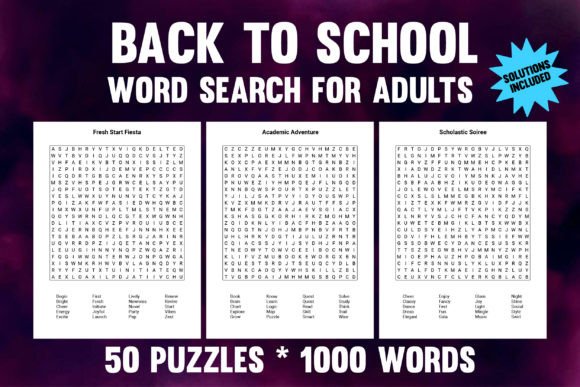 Download Back to School Word Search - Back to school Collection